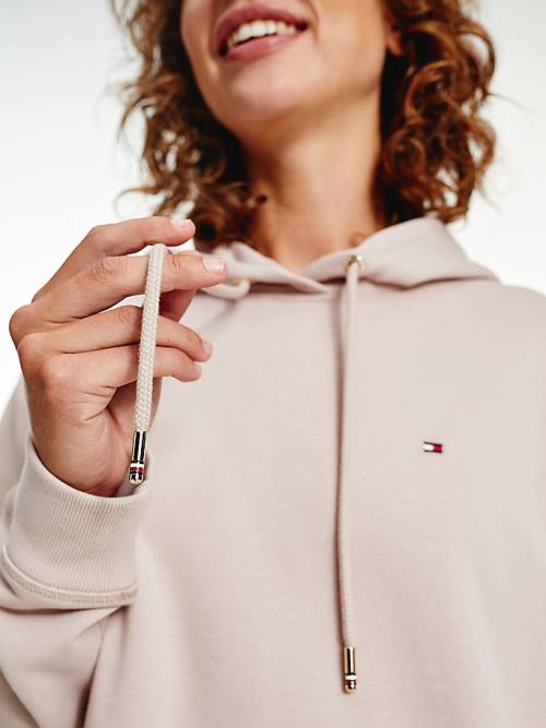 Tommy Hilfiger Organic Pamut Ruha Női Bézs | TH938NSG