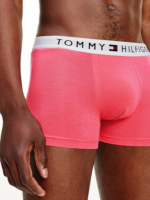 Tommy Hilfiger Original Stretch Logo Waistband Trunks Fehérnemű Férfi Piros | TH513EWY