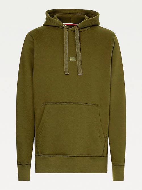 Tommy Hilfiger Peached Fleece Kapucnis Pulóver Férfi Barna | TH382YJS