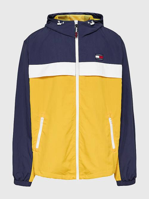 Tommy Hilfiger Plus Chicago Windbreaker Kabát Férfi Sárga | TH293EDM