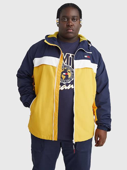 Tommy Hilfiger Plus Chicago Windbreaker Kabát Férfi Sárga | TH293EDM