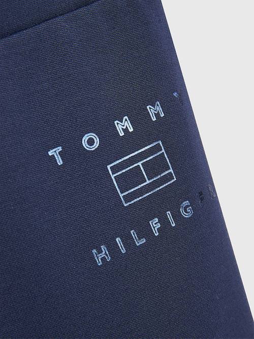 Tommy Hilfiger Ponti di Roma Leggings Nadrág Lány Kék | TH217WFV