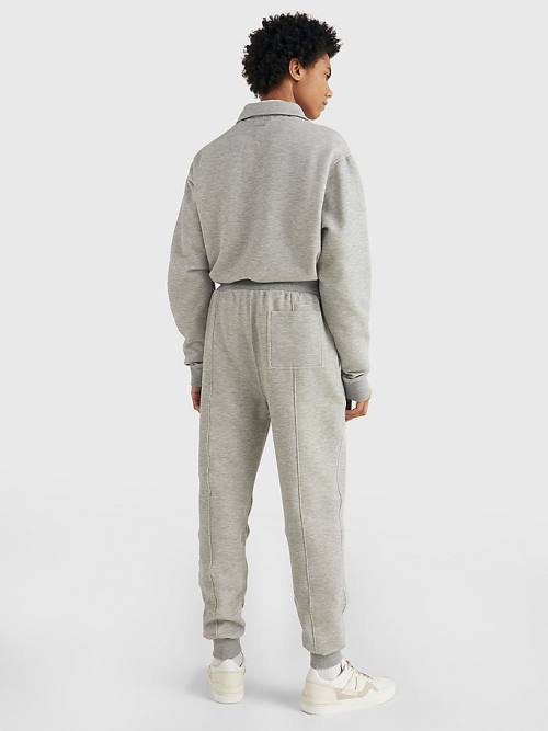 Tommy Hilfiger Prep Cuffed Piping Joggers Nadrág Férfi Szürke | TH576WLC