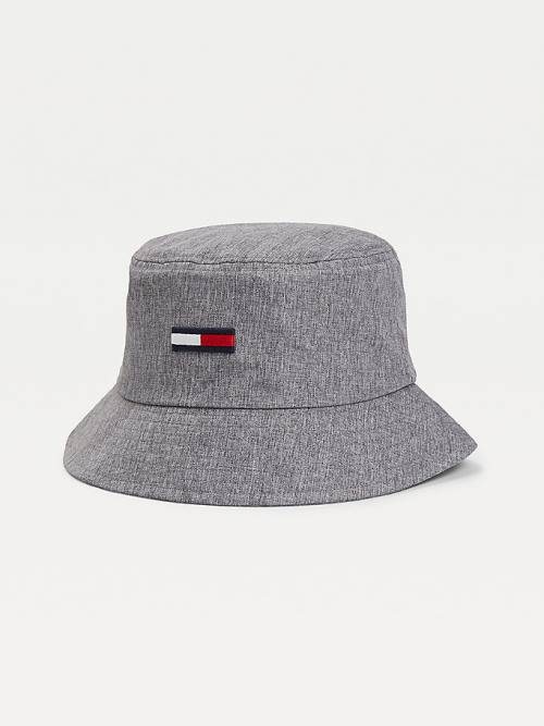 Tommy Hilfiger Recycled Melange Bucket Kalap Férfi Szürke | TH192FQO