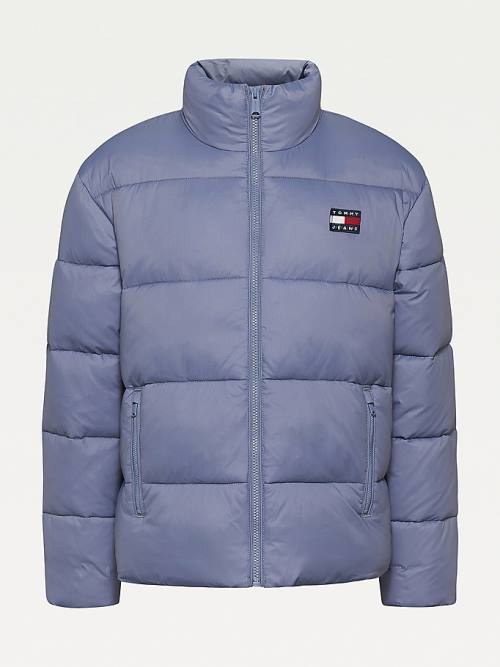 Tommy Hilfiger Recycled Nylon Puffer Kabát Női Lila | TH936RZE