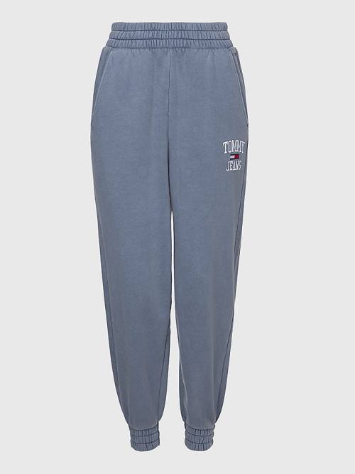 Tommy Hilfiger Relaxed Fit Logo Joggers Nadrág Női Lila | TH481KXB