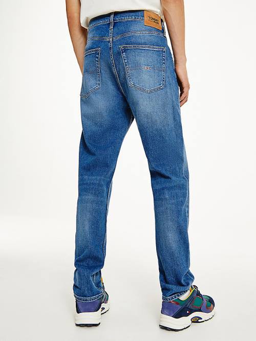 Tommy Hilfiger Rey Relaxed Tapered Farmer Férfi Denim | TH730PNO