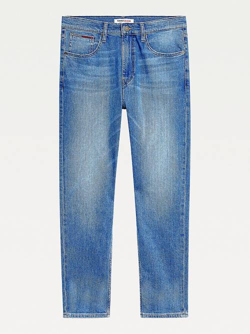 Tommy Hilfiger Rey Relaxed Tapered Farmer Férfi Denim | TH730PNO