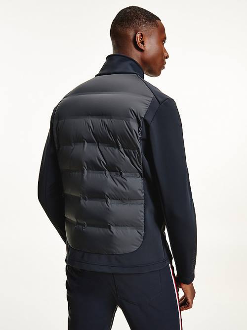 Tommy Hilfiger Rossignol Padded Zip-Thru Kabát Férfi Fekete | TH350NGA