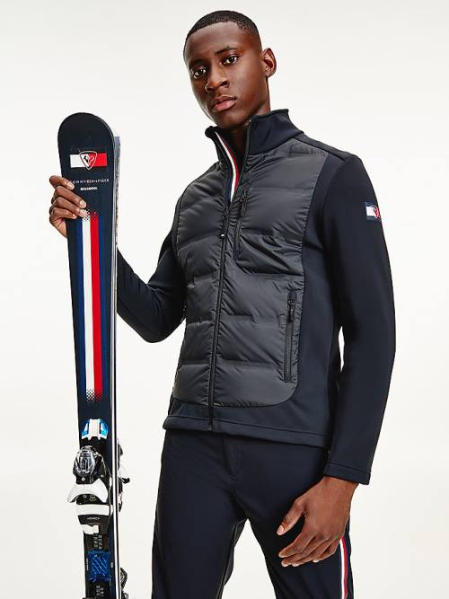 Tommy Hilfiger Rossignol Padded Zip-Thru Kabát Férfi Fekete | TH350NGA