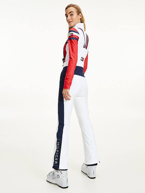 Tommy Hilfiger Rossignol Ski Dungarees Ruha Női Fehér | TH561YTI