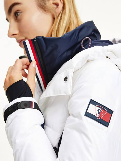 Tommy Hilfiger Rossignol Tonal Ski Kabát Női Fehér | TH436LPJ