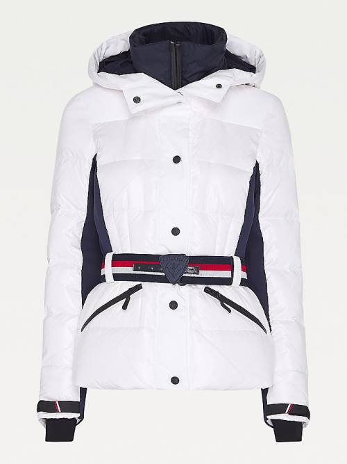 Tommy Hilfiger Rossignol Tonal Ski Kabát Női Fehér | TH436LPJ