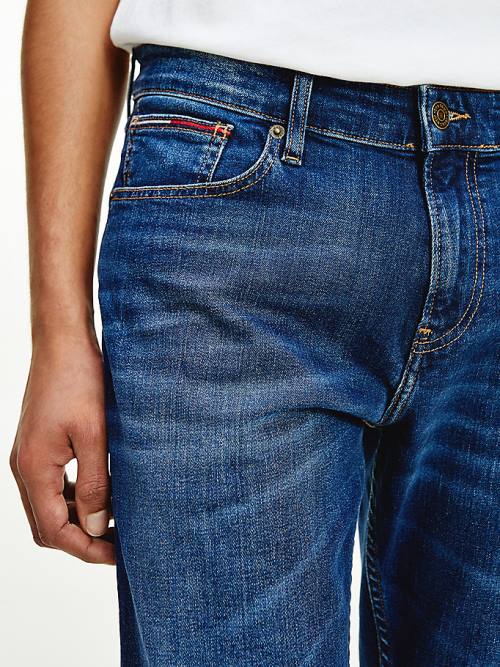 Tommy Hilfiger Ryan Relaxed Fit Faded Farmer Férfi Denim | TH678KHY