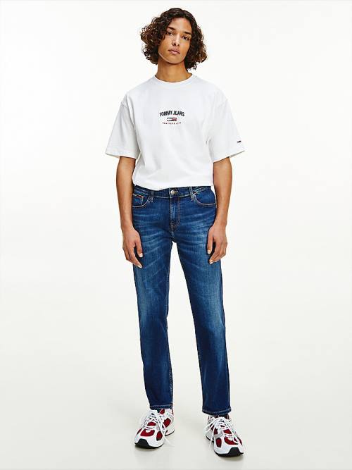 Tommy Hilfiger Ryan Relaxed Fit Faded Farmer Férfi Denim | TH678KHY