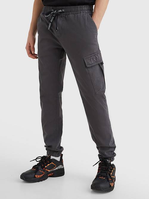 Tommy Hilfiger Scanton Cargo Pocket Joggers Nadrág Férfi Szürke | TH704RTP