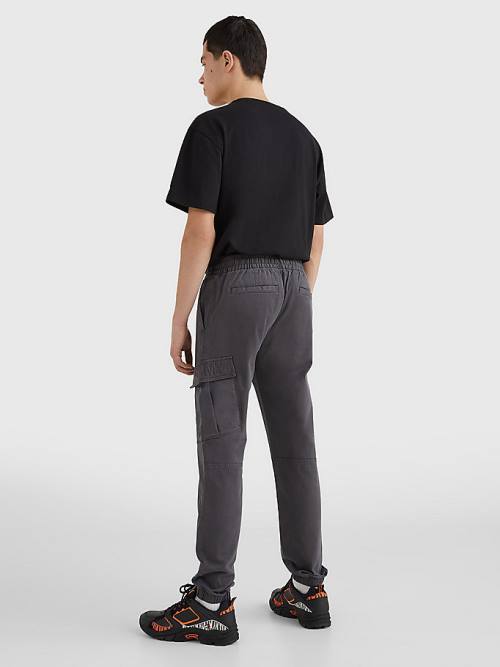 Tommy Hilfiger Scanton Cargo Pocket Joggers Nadrág Férfi Szürke | TH704RTP