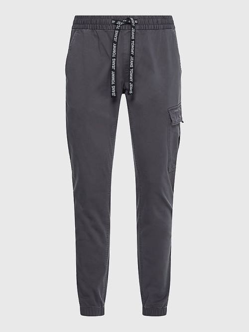 Tommy Hilfiger Scanton Cargo Pocket Joggers Nadrág Férfi Szürke | TH704RTP