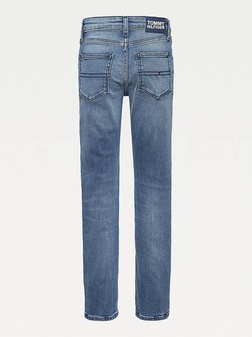 Tommy Hilfiger Scanton Faded Farmer Fiú Denim | TH089BLY