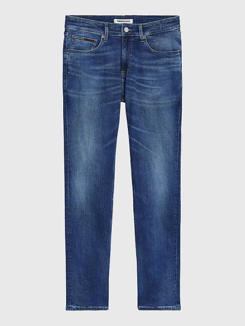 Tommy Hilfiger Scanton Faded Slim Fit Farmer Férfi Denim | TH250LPG