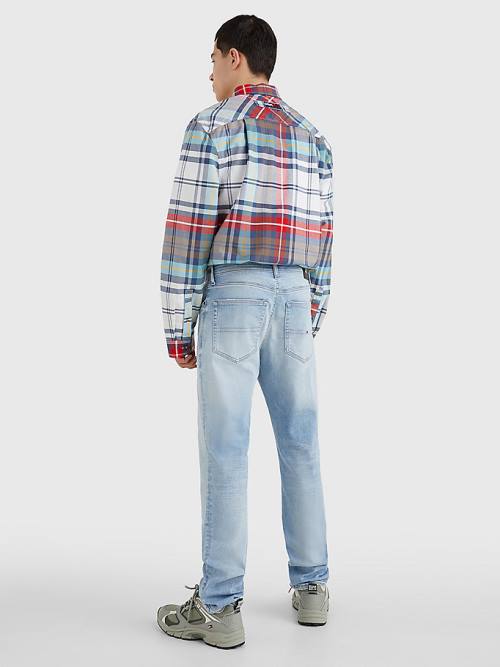 Tommy Hilfiger Scanton Power Stretch Slim Fit Farmer Férfi Denim | TH904BCX