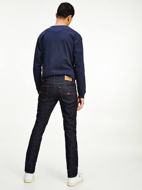 Tommy Hilfiger Scanton Recycled Pamut Slim Fit Farmer Férfi Denim | TH730NLH