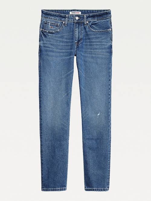 Tommy Hilfiger Scanton Slim Distressed Farmer Férfi Denim | TH149VHN