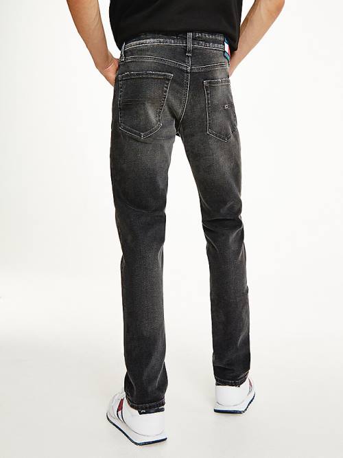 Tommy Hilfiger Scanton Slim Faded Black Farmer Férfi Denim | TH136VLQ