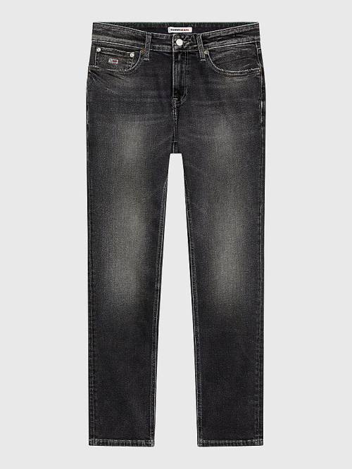 Tommy Hilfiger Scanton Slim Faded Black Farmer Férfi Denim | TH136VLQ