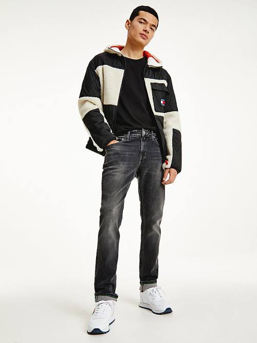 Tommy Hilfiger Scanton Slim Faded Black Farmer Férfi Denim | TH136VLQ