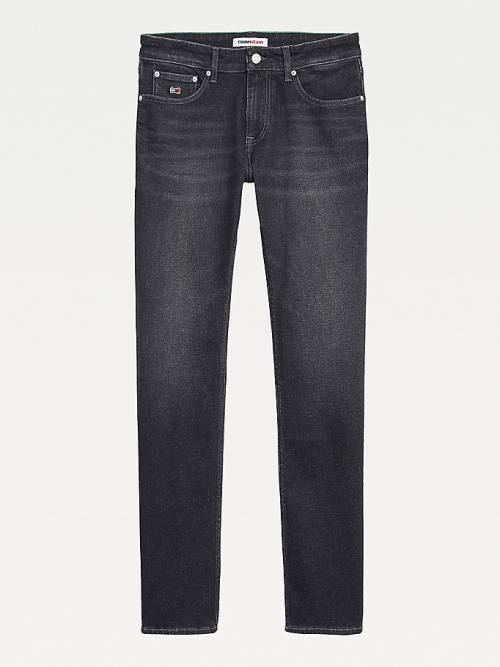 Tommy Hilfiger Scanton Slim Faded Black Farmer Férfi Denim | TH154OQM