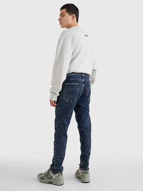 Tommy Hilfiger Scanton Slim Faded Farmer Férfi Denim | TH729RIY