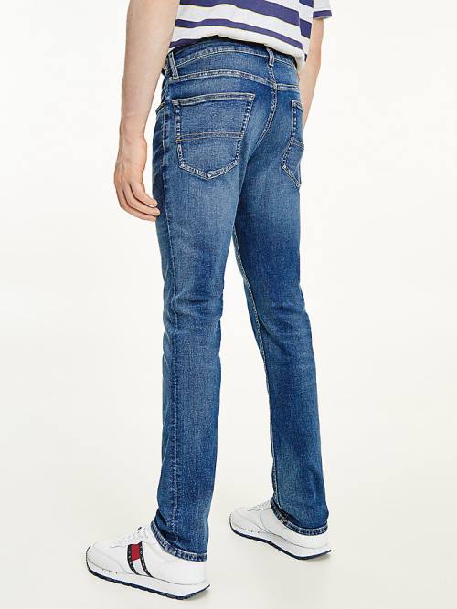 Tommy Hilfiger Scanton Slim Faded Farmer Férfi Denim | TH931ZUQ