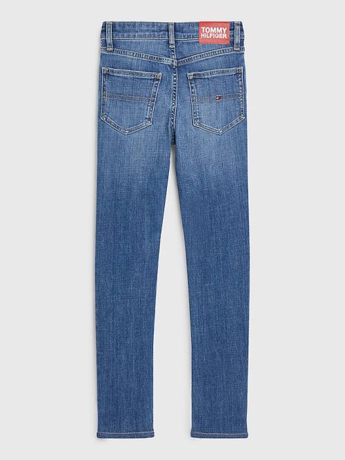 Tommy Hilfiger Scanton Slim Faded Farmer Fiú Denim | TH974KJA