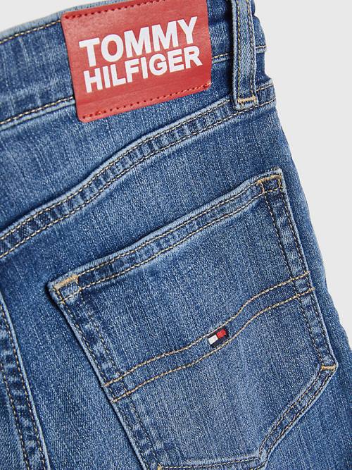 Tommy Hilfiger Scanton Slim Faded Farmer Fiú Denim | TH974KJA