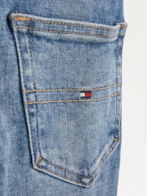 Tommy Hilfiger Scanton Slim Faded Hemp Farmer Fiú Denim | TH748MPF