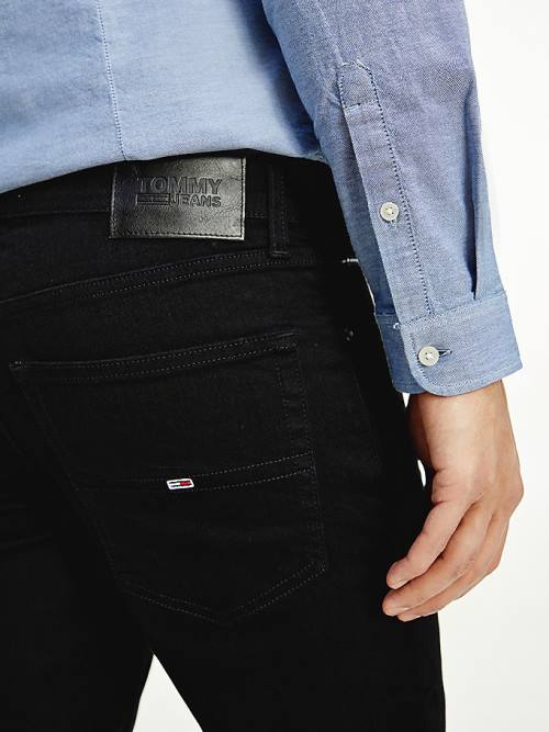 Tommy Hilfiger Scanton Slim Fit Black Farmer Férfi Denim | TH748CQN