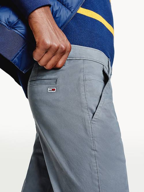 Tommy Hilfiger Scanton Slim Fit Chinos Nadrág Férfi Szürke | TH683PNO