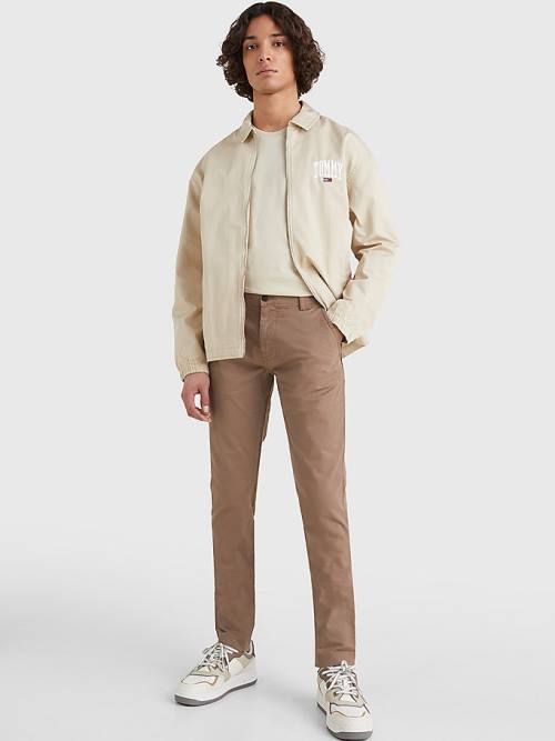 Tommy Hilfiger Scanton Slim Fit Chinos Nadrág Férfi Szürke | TH742ARD