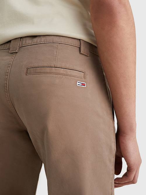 Tommy Hilfiger Scanton Slim Fit Chinos Nadrág Férfi Szürke | TH742ARD