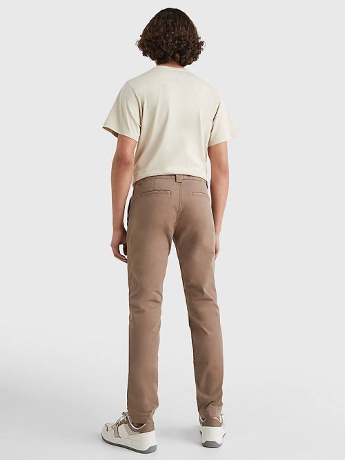 Tommy Hilfiger Scanton Slim Fit Chinos Nadrág Férfi Szürke | TH742ARD