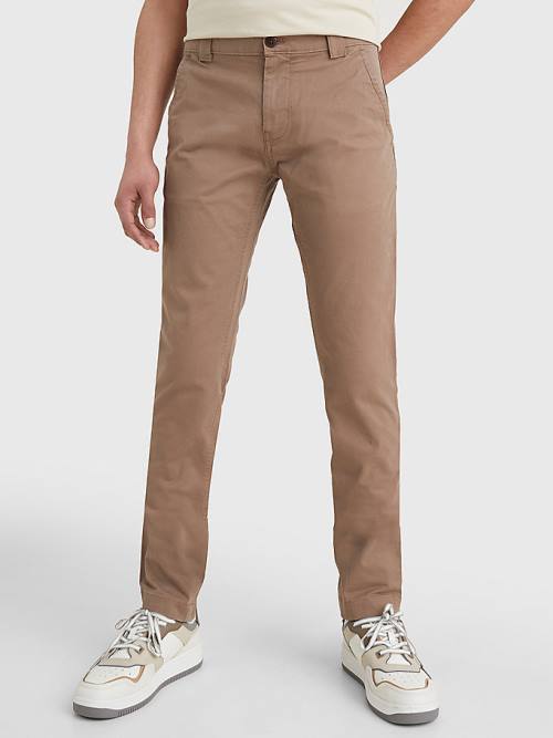 Tommy Hilfiger Scanton Slim Fit Chinos Nadrág Férfi Szürke | TH742ARD