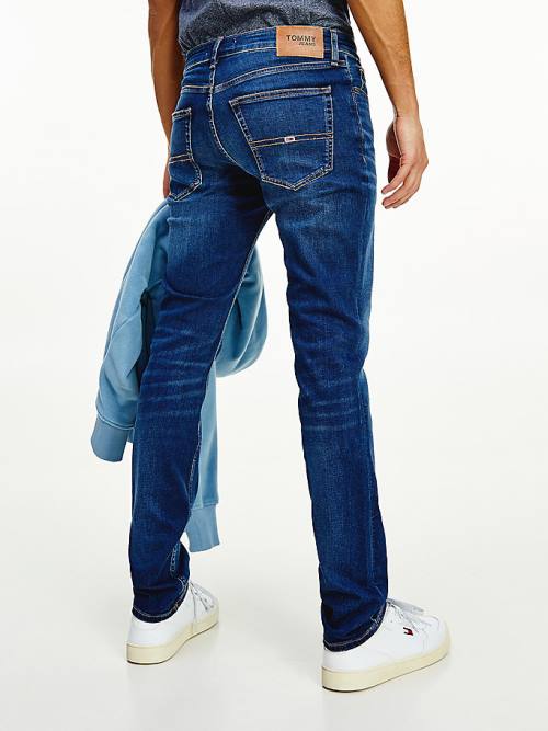 Tommy Hilfiger Scanton Slim Fit Faded Farmer Férfi Denim | TH537DRK