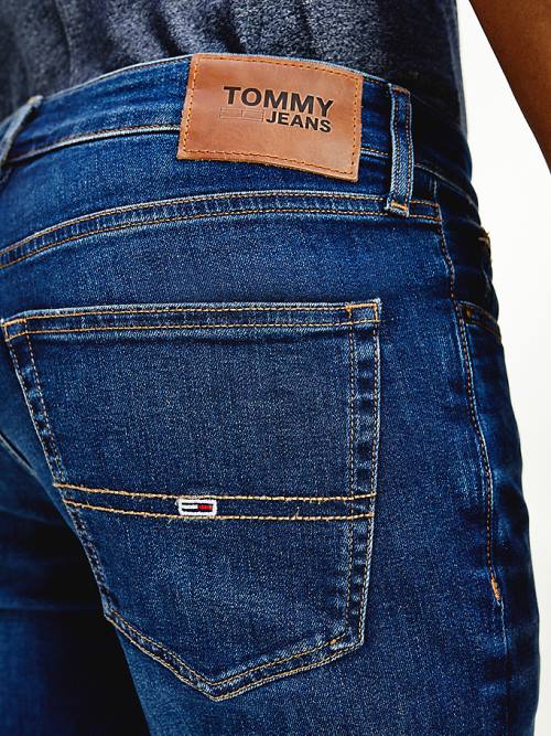 Tommy Hilfiger Scanton Slim Fit Faded Farmer Férfi Denim | TH537DRK