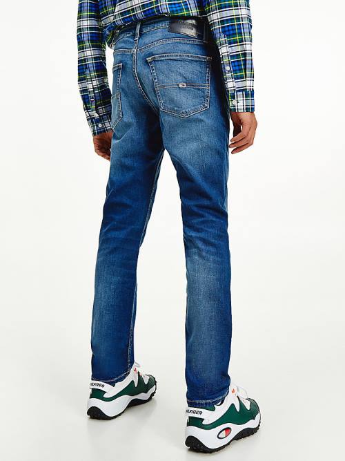 Tommy Hilfiger Scanton Slim Fit Faded Farmer Férfi Denim | TH648GYS