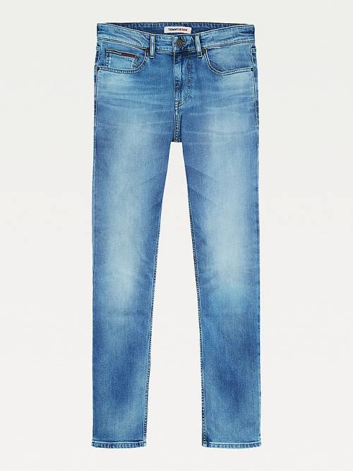 Tommy Hilfiger Scanton Slim Fit Light Faded Farmer Férfi Denim | TH874JLV