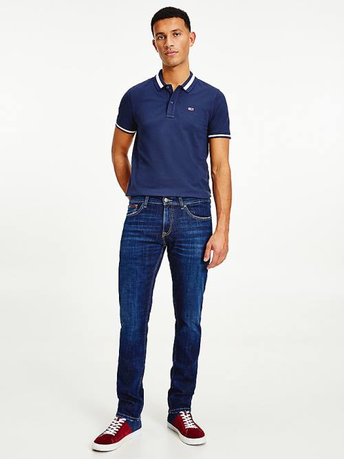 Tommy Hilfiger Scanton Slim Recycled Pamut Farmer Férfi Denim | TH359LON