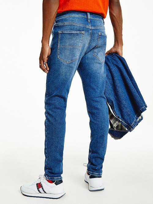 Tommy Hilfiger Scanton Y Slim Farmer Férfi Denim | TH507NKZ