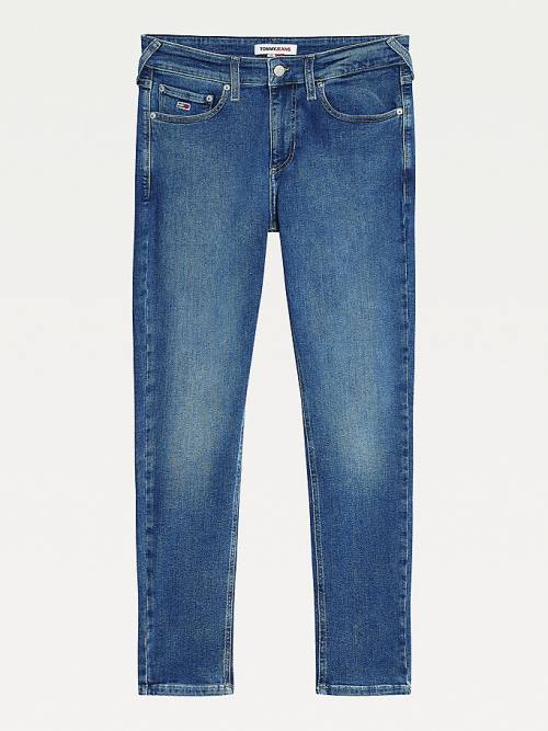 Tommy Hilfiger Scanton Y Slim Farmer Férfi Denim | TH507NKZ