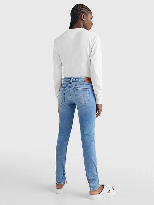 Tommy Hilfiger Scarlett Low Rise Skinny Farmer Női Denim | TH152GHP